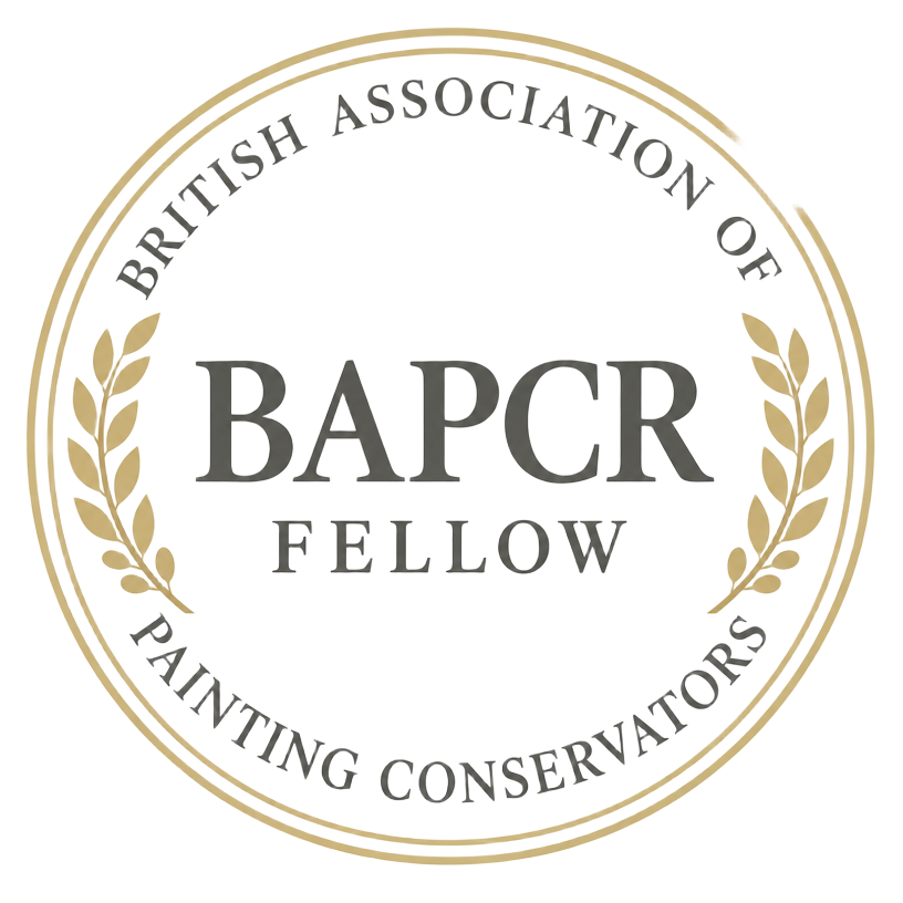 BAPCR Fellow seal — British Association of Painting Conservator-Restorers